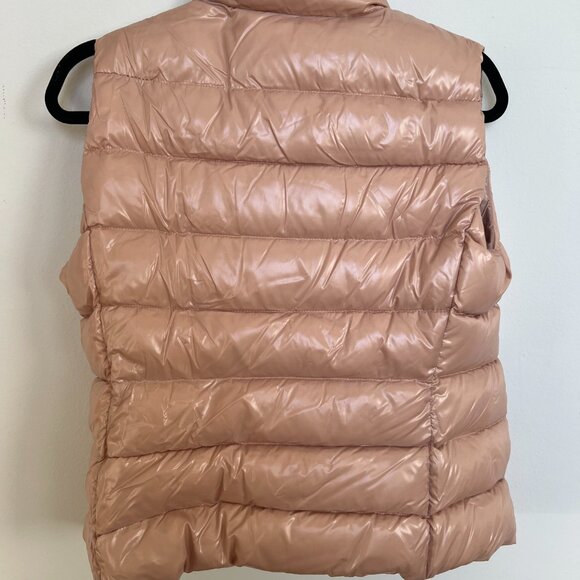 Women's Moncler Ghany Quilted Puffer Vest - Picture 6 of 7
